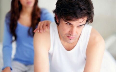 Παραβίαση της στυτικής λειτουργίας σε έναν άνδρα με προστατίτιδα